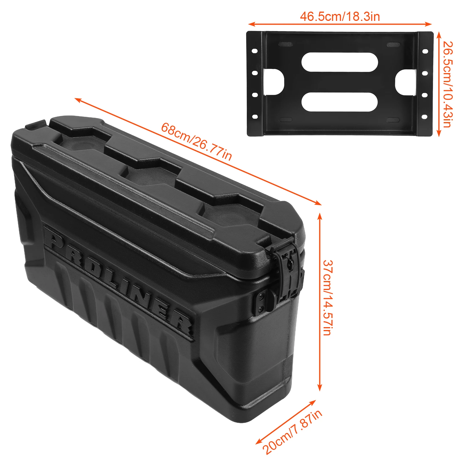 Car Tailgate Toolbox Storage Box for Suzuki Jimny