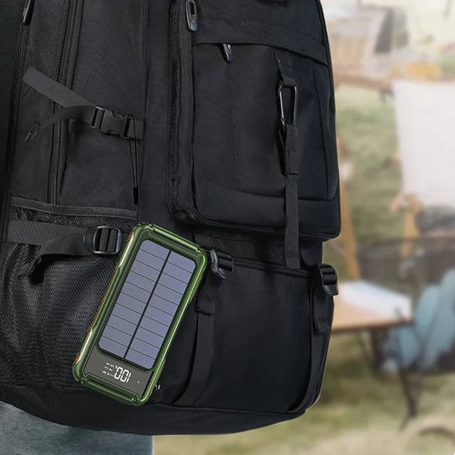 Solar Portable Power Bank 80000mAh 4