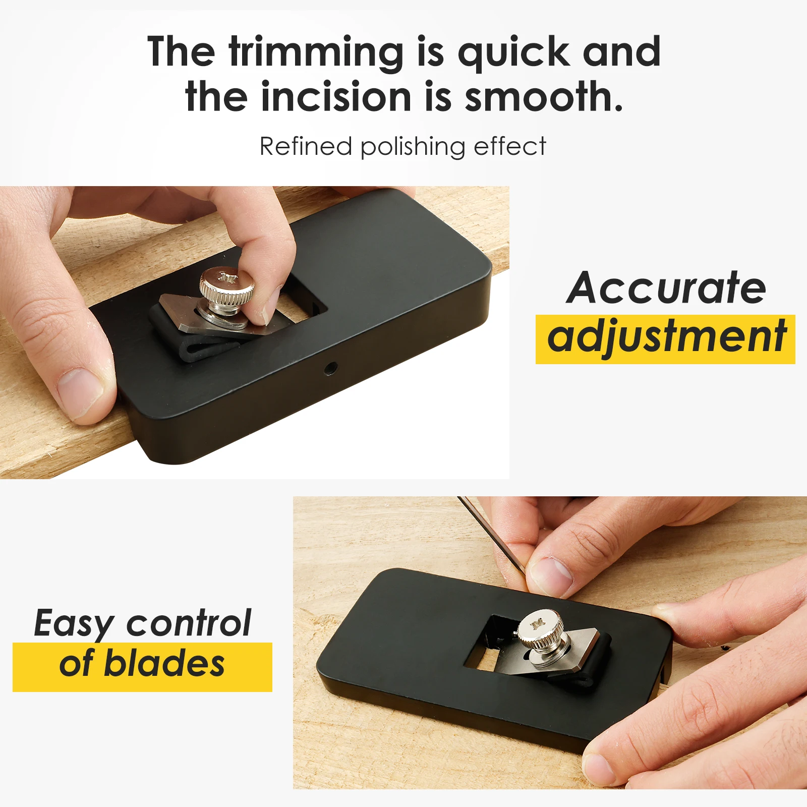 Flexible Saving Effort Edge Band Trimmer Tools Solid Edge Banding Cutter Efficient Banding Cutter Planer Trimmer for Woodworking
