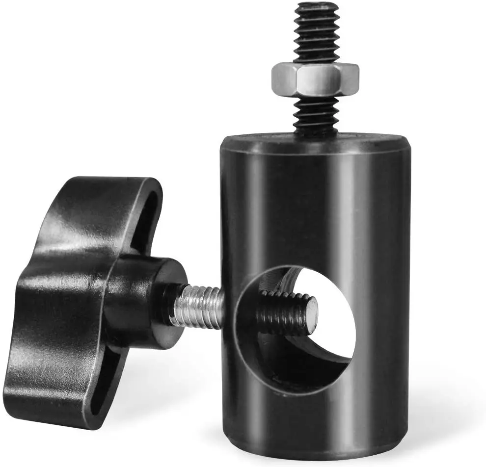 Universal Metal Speedlite Thread Adapter Screw Light Stand Bracket Screw Mount Swivel Adapter