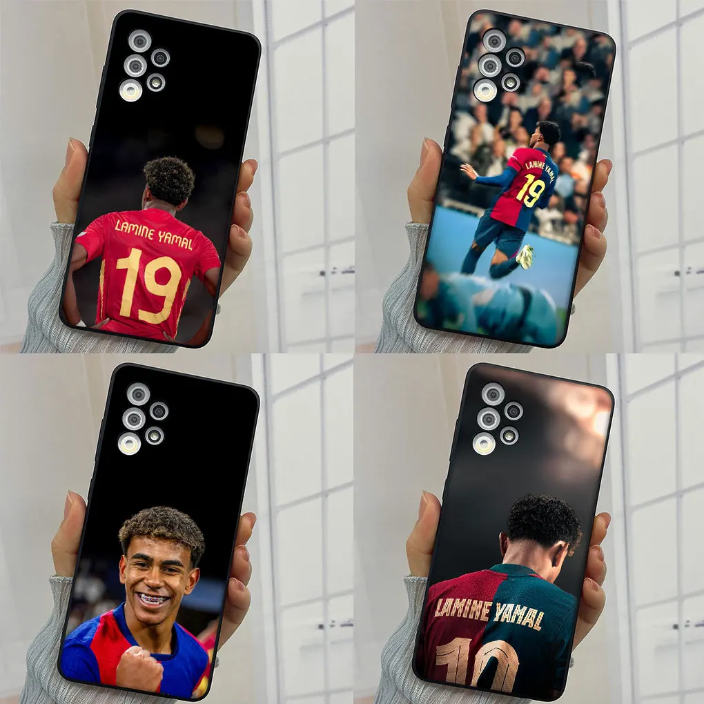 Soccer Spain Flag Phone Case with Number 19 Design