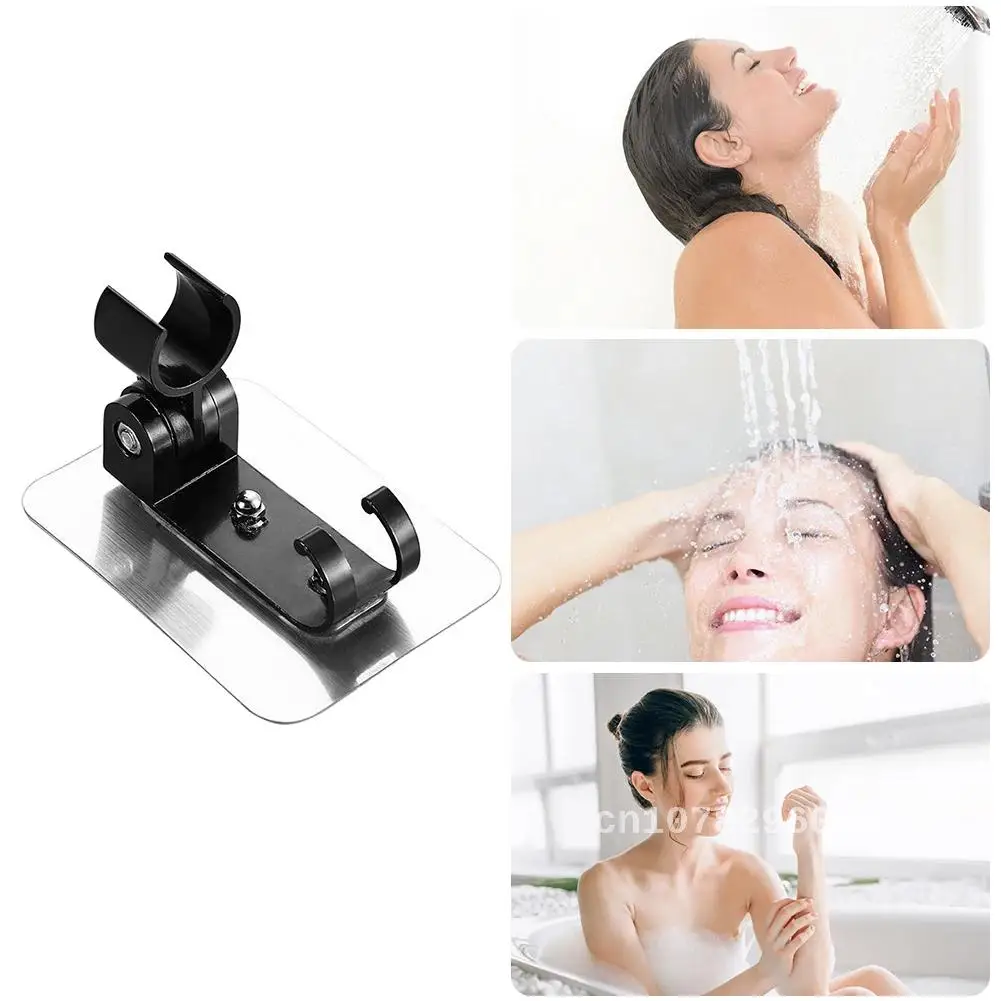 

Bathroom Accessories Wall Mounted Adjustable Aluminum Punch Free Hand Showerhead Bracket Rack Shower Head Holder