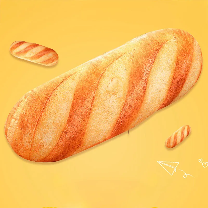 

1 шт. 20 см забавная милая искусственная Плюшевая Кукла Мягкая Милая еда Хлеб игрушка для детей реквизит для вечеринки спутник для сна подарок на день рождения