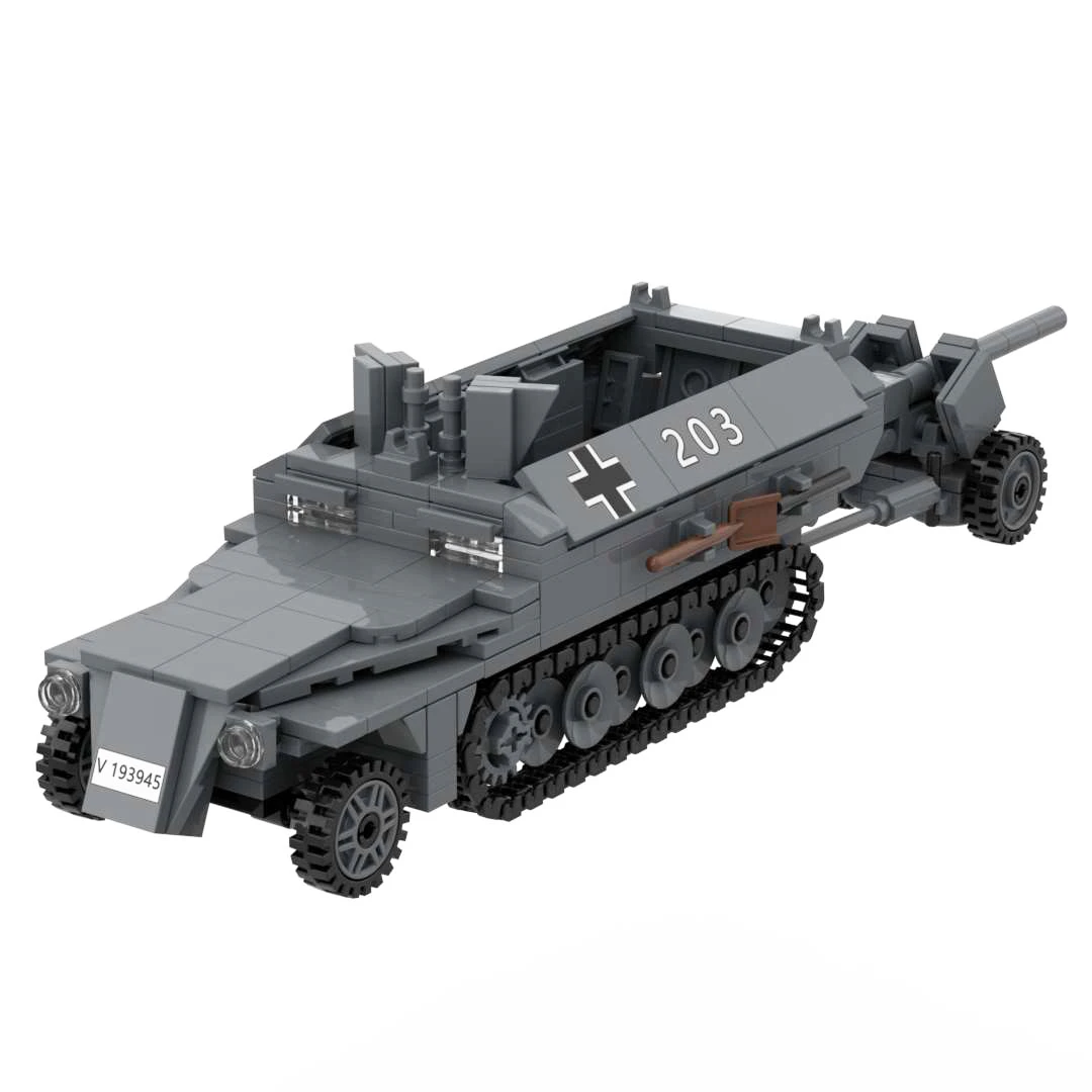 ww2 SdKfz 251 Ausf D Armored Half Track M113 M106 Armored