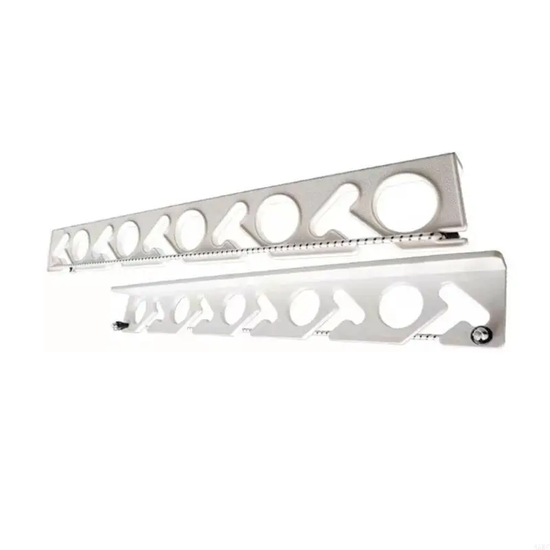 3pcs Horizontals 10-Rod Fishings Rod Holder Wall Mounted Fishings Poles Rack for Garage,Wall, Ceiling Rod Stand Easily Install