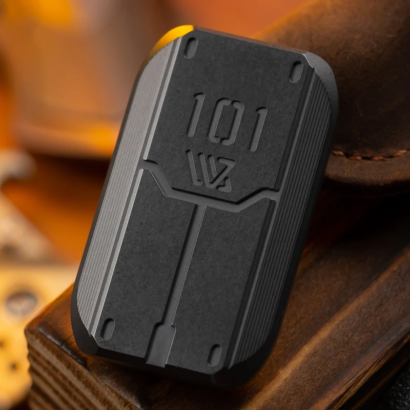 「正規品」JuzhEDC ARMOR Ti製　フィジェットトイ　在庫ラスト1点！ Wanwu緊急アーマーシールドフィジェットスライダー、edcスピナー