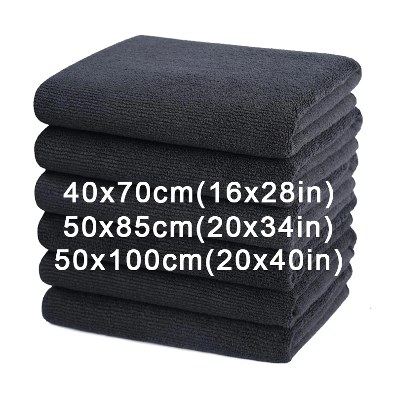 Microfiber Beauty Hair Salon Towels Hairdresser Spa Bath Towel Absorbent Non Fading