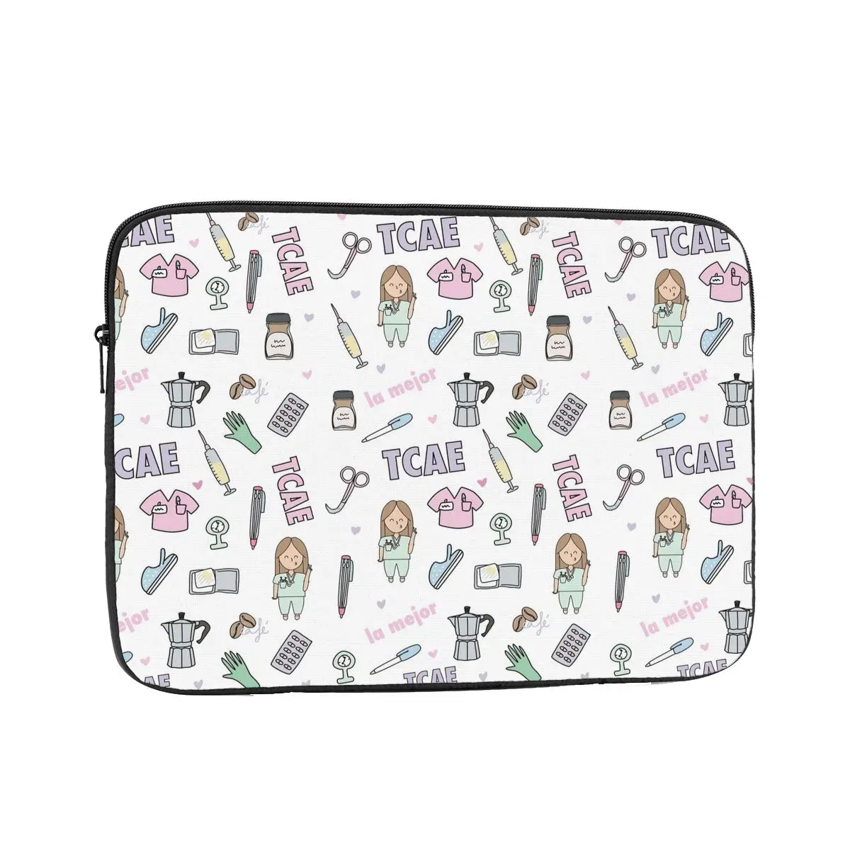 Custodia Per Laptop Custodia Per Custodia Per Notebook 13 "15" 17 "Per Macbook Air Pro Enfermera En Apuros Custodia Antiurto Per Infermiere Medico