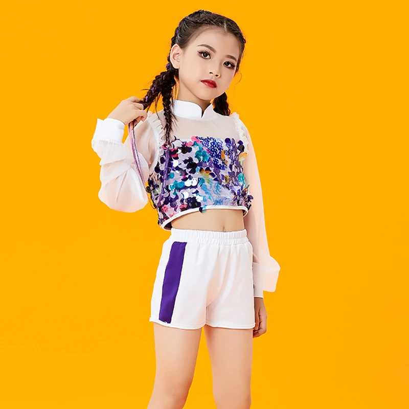 

Sequins Catwalk Show Costume Girls Dancer Outfit Stage Wear Festival Clothing K-pop Outfit Fashion Clothes DL9511