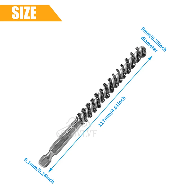 Premium Stainless Steel Golf Club Hosel Brushes - Set of 2