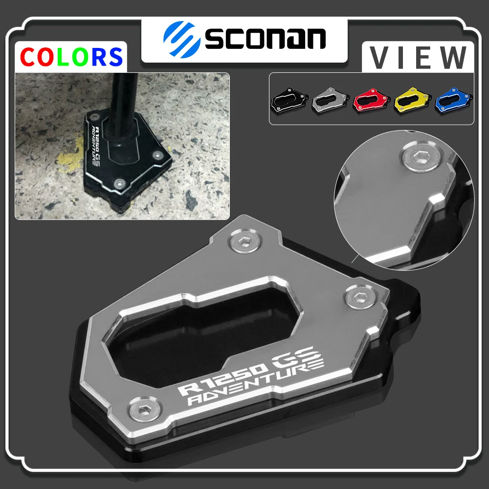 

For BMW R1250GS Adventure R1250 GS ADV Motorcycle Kickstand Foot Side Stand Extension Pad Support Plate Motorcycle Accessories