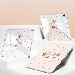 Magnetic Pencil Holder Case - iPad Pro 13 M4 M5 (Doughnut)