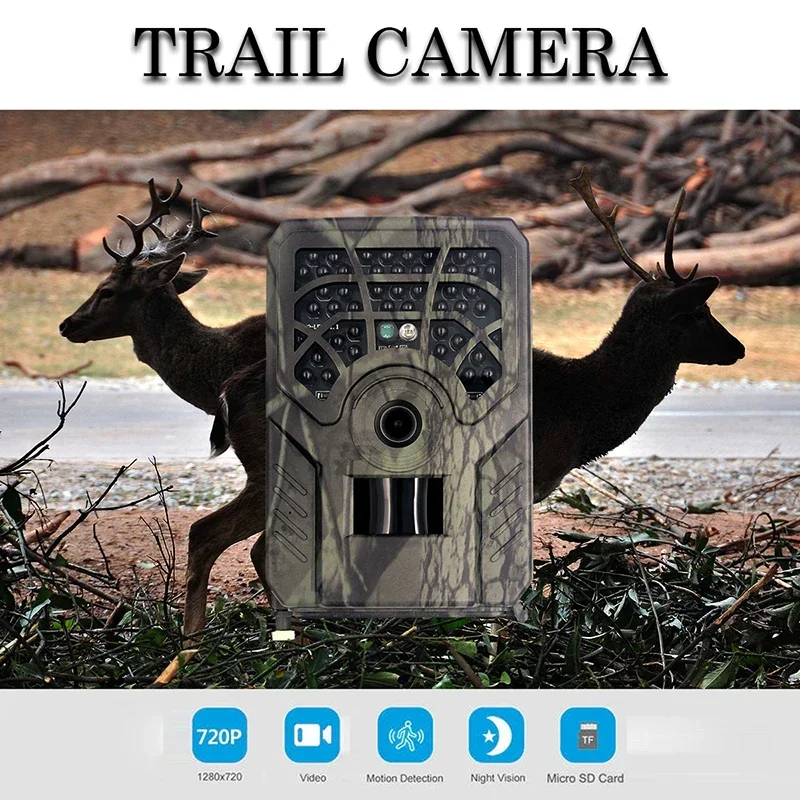 PR300 PRO 16MP HD 1080P Wildlife Hunting Camera Trail Outdoor Animal Night Vision Photo Traps Detect Monitor Video Surveillance 2