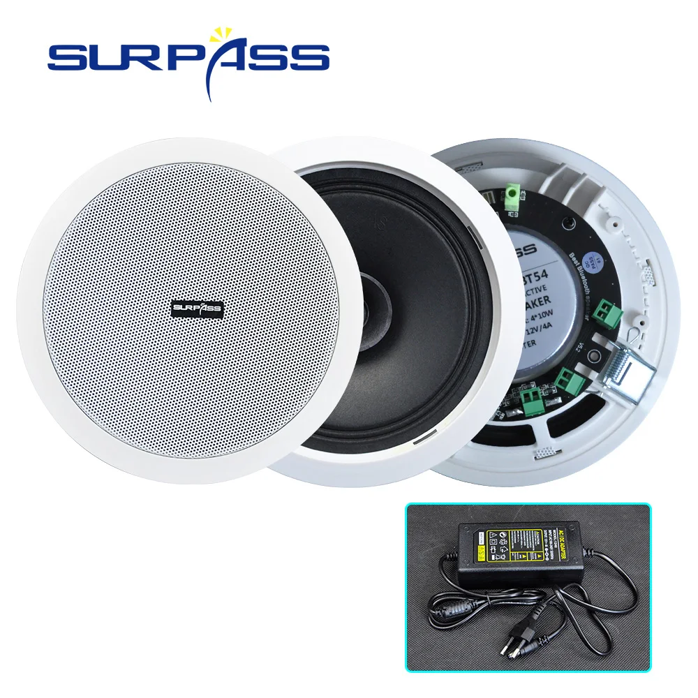 Home 4pcs Wall In Ceiling Speakers Full 