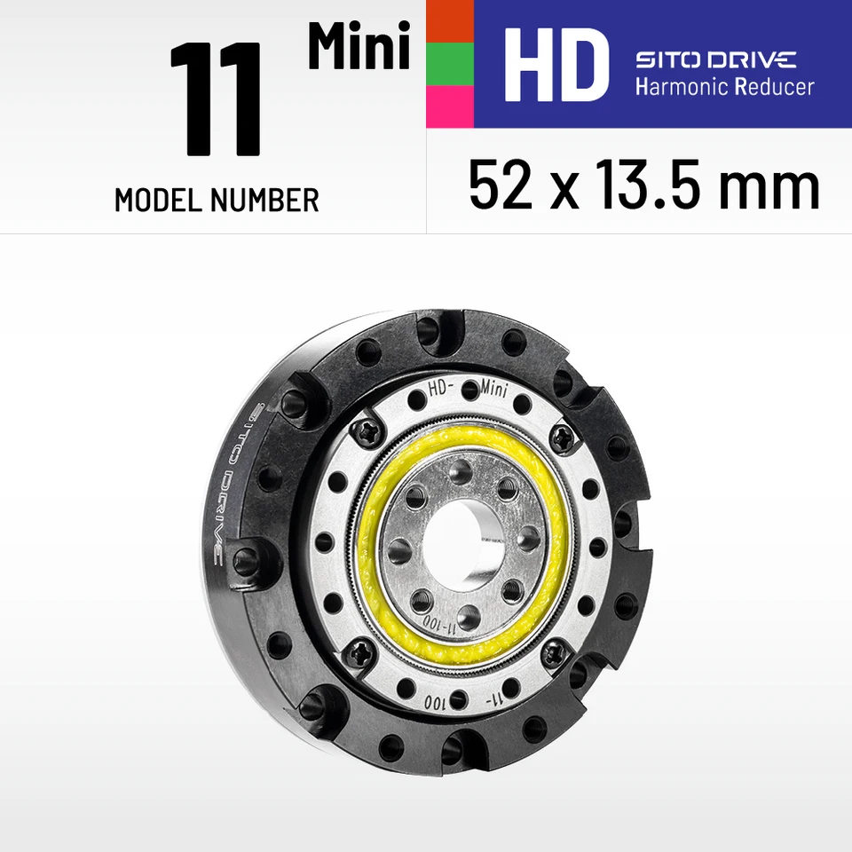 SitoDrive Harmonic Drive HD-11 Strain Wave Gearbox Nema 17
