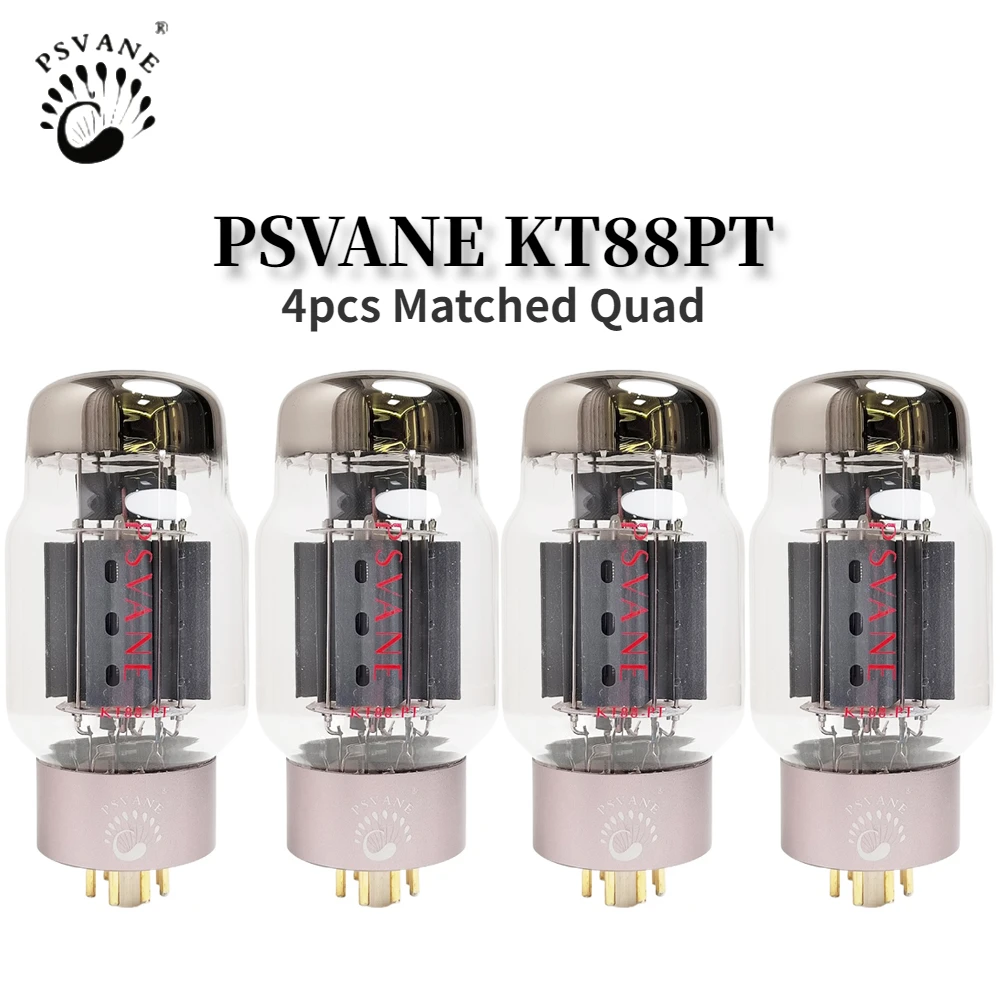 PSVANE Hifi KT88 KT88/C Vacuum Tube Replace 6550 KT88 for Hifi Audio Vintage Tube AMP DIY Factory Matched Pair Quad 5