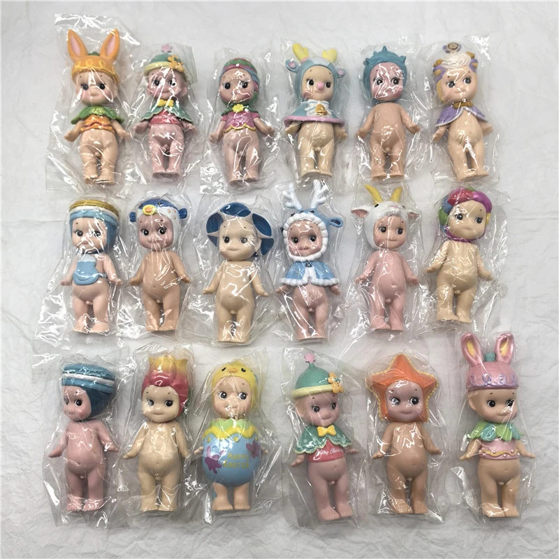 10-100Pcs New Design Jupiter Love Happy Angel Nake Body Baby Cupido Kewpie Doll PVC Figure Rare Limit Toy Gift for Kid Boy Girl