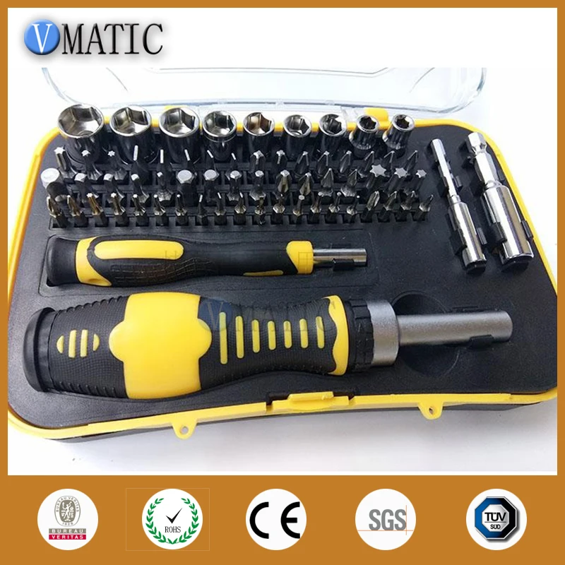 

Free Shipping 65 In 1 Screwdriver Set Crv Material Socket With Magnetic Screwdriver Ratchet Screwdriver Combination Repair Tools