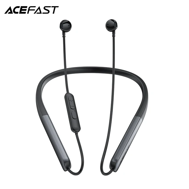 ACEFAST Original N1 ENC Calling Noise Reduction Neckband Wireless Headphones HiFi Stereo Neckband Music Earphone with Microphone
