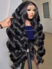 30 40 Inch 250 Density Body Wave 13x6 HD Transparent Lace Frontal Wig 13x4 Lace Front Human Hair Glueless 5x5 Lace Closure Wigs 1