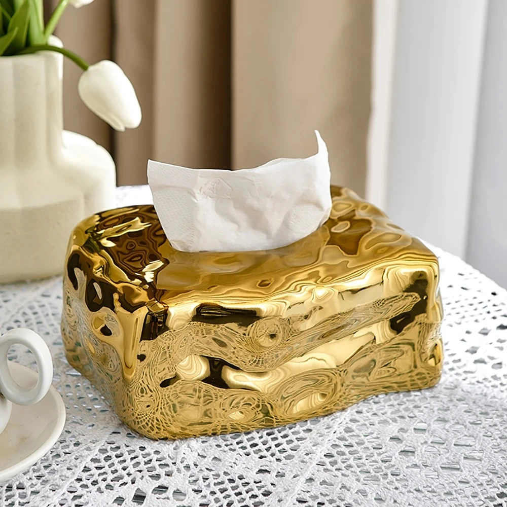 

Чехол для салфеток с гальваническим покрытием