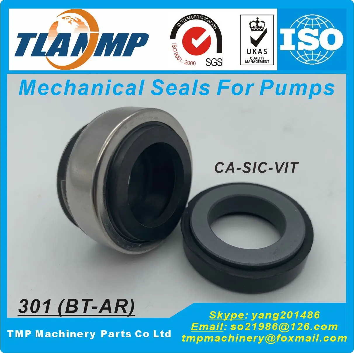 301-28 , BT-AR-28 TLANMP Mechanical Seals For Water Pumps Equivalent to BT-AR Seal