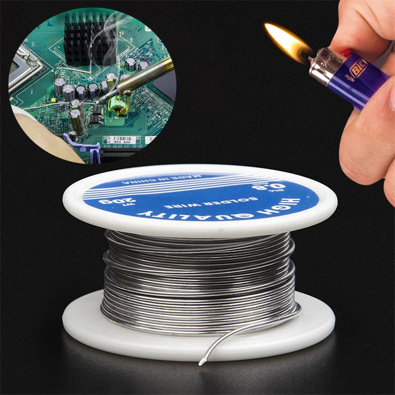 Soldering Wire 20/30/50/100g Electronic Rosin Core Tin Multipurpose Welding Flux Iron Reel