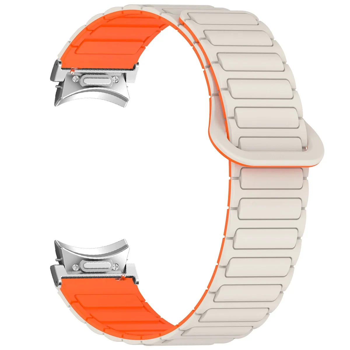 Magnetic Loop Silicone Watch Band - Universal 20mm Strap