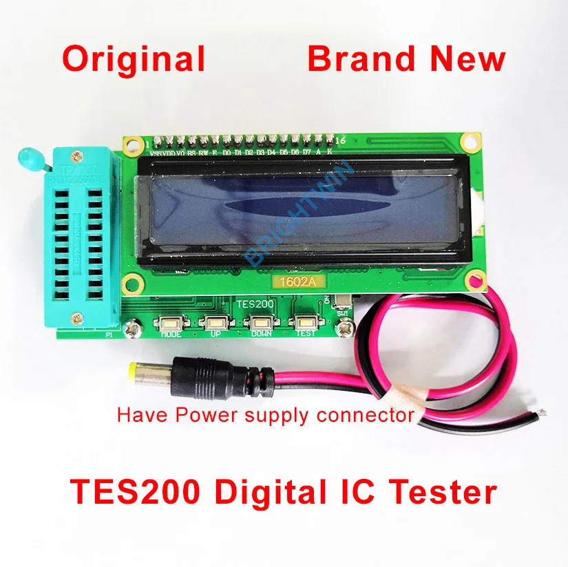 Original TES200 Digital Integrated Circuit Tester 74 40 45 Series IC