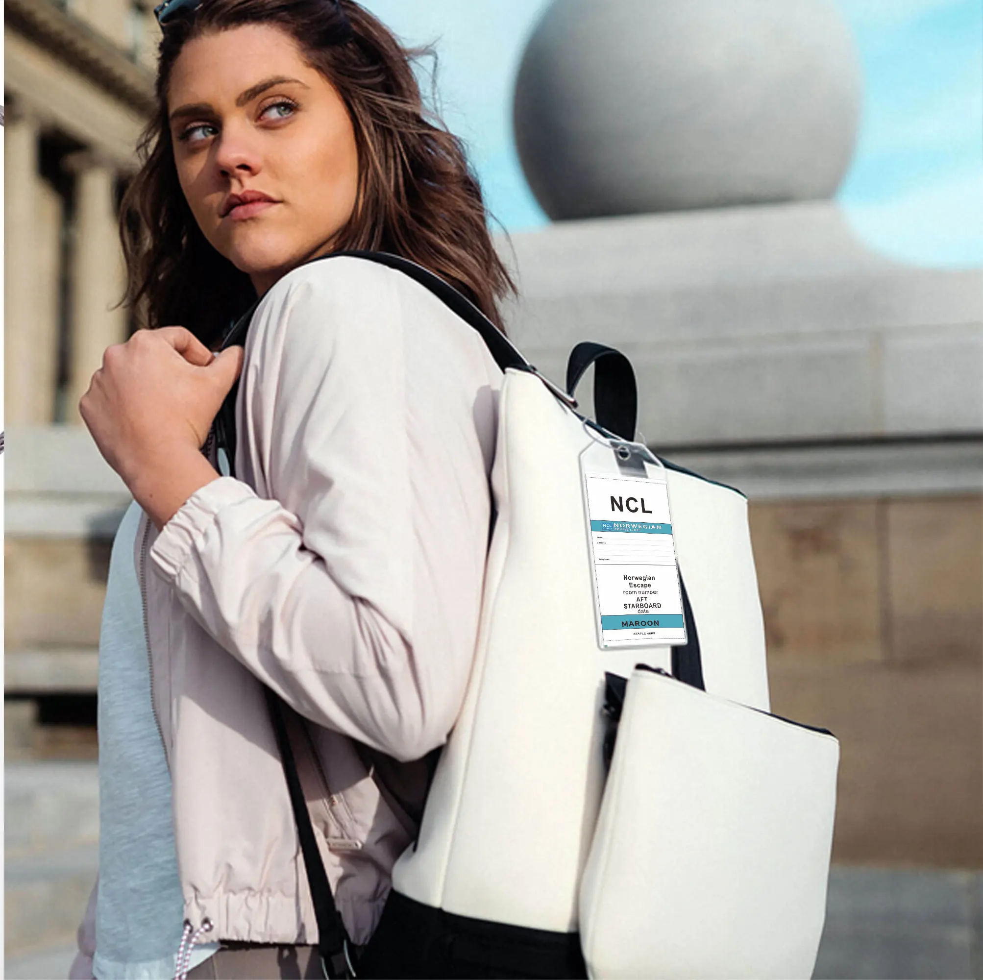 Рисунок 5 - Багажная бирка NCL для норвежского круизного лайнера