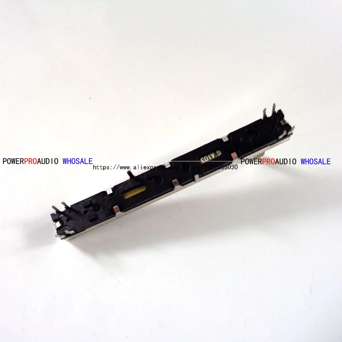 10pcs Straight Slide Potentiometer Double Fader A10K For Soundcraft EFX8 Fader A10Kx2 Can replace for Panasonic potentiometer