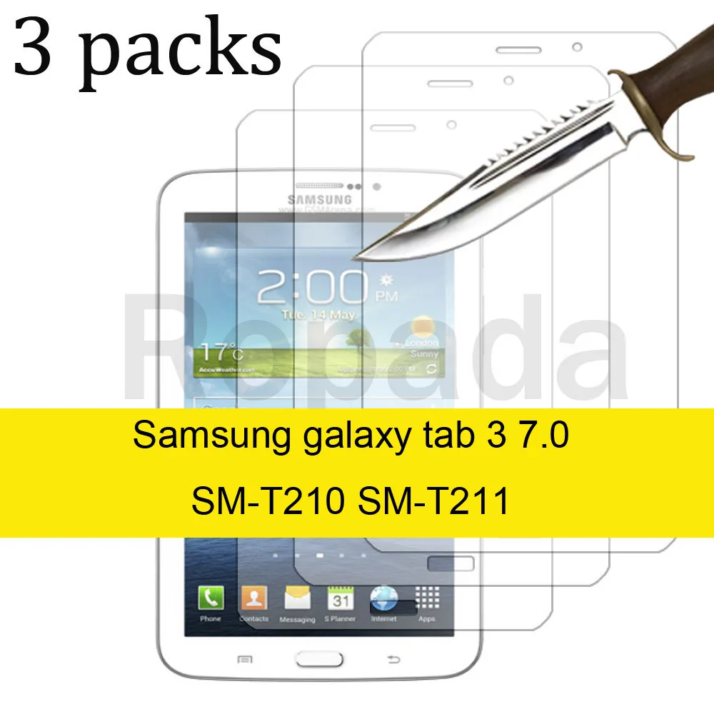 3PCS Premium Glass Screen Protector Set