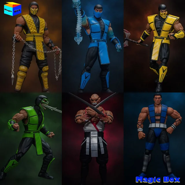 Mortal Kombat Skins Klassic MK2 Kintaro Shao Kahn Smoke Rain