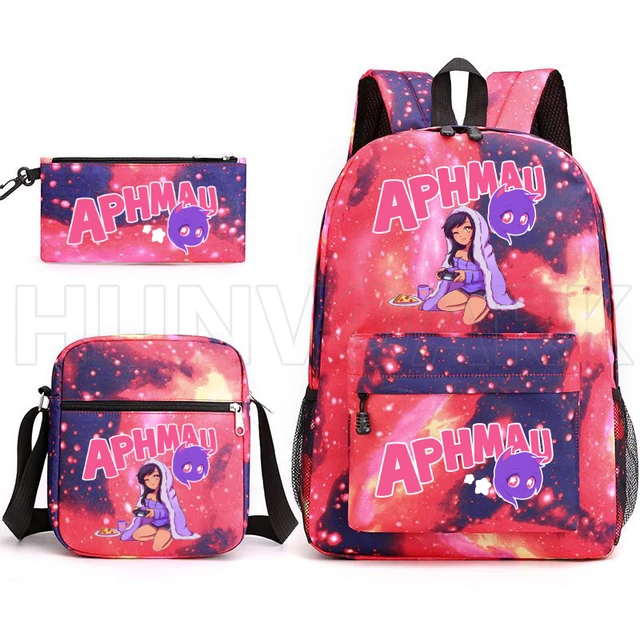 Backpack School Boy Game, Aphmau Merch Backpack, School Bag Game