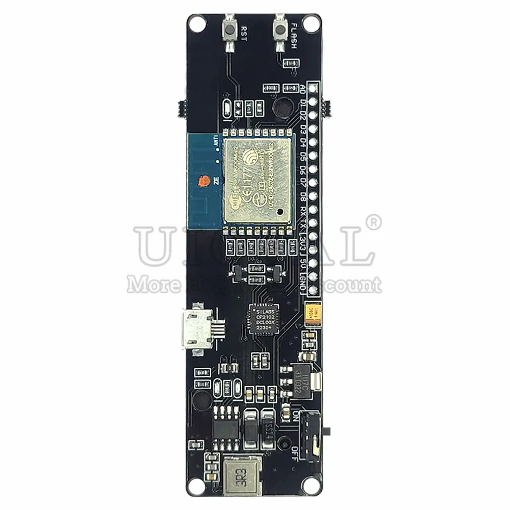 와이파이 모듈 미니 개발 보드, 18650 배터리 거치대 박스 키트, ESP-WROOM-02 CP2102, USB 마이크로 ESP8266, D1