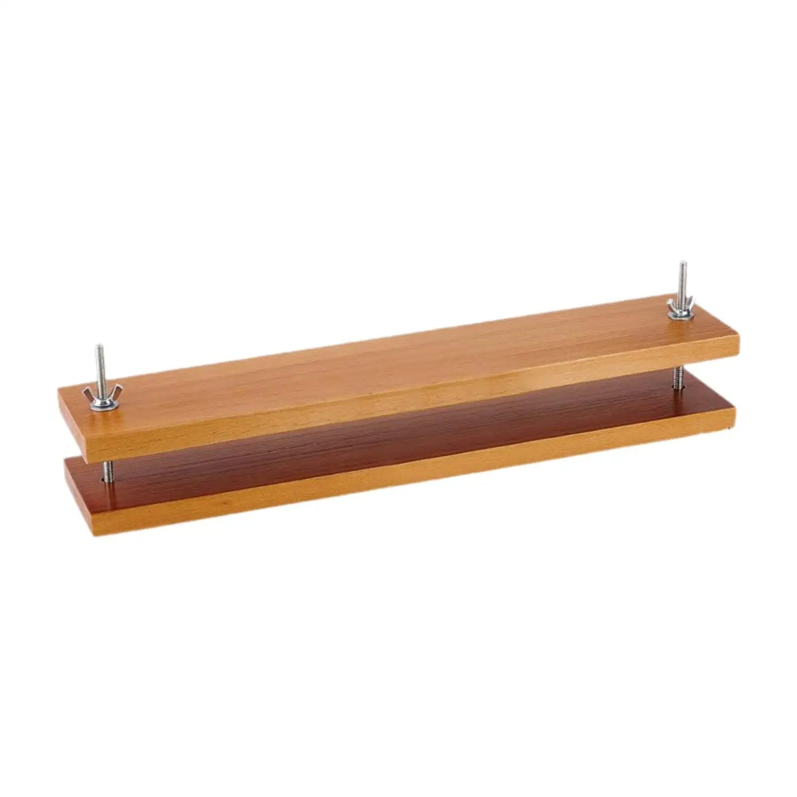 Wooden Bookbinding Press Convenient to Use Practical Wooden Book Press Binding for School Desktop Home Scrapbooking Tags