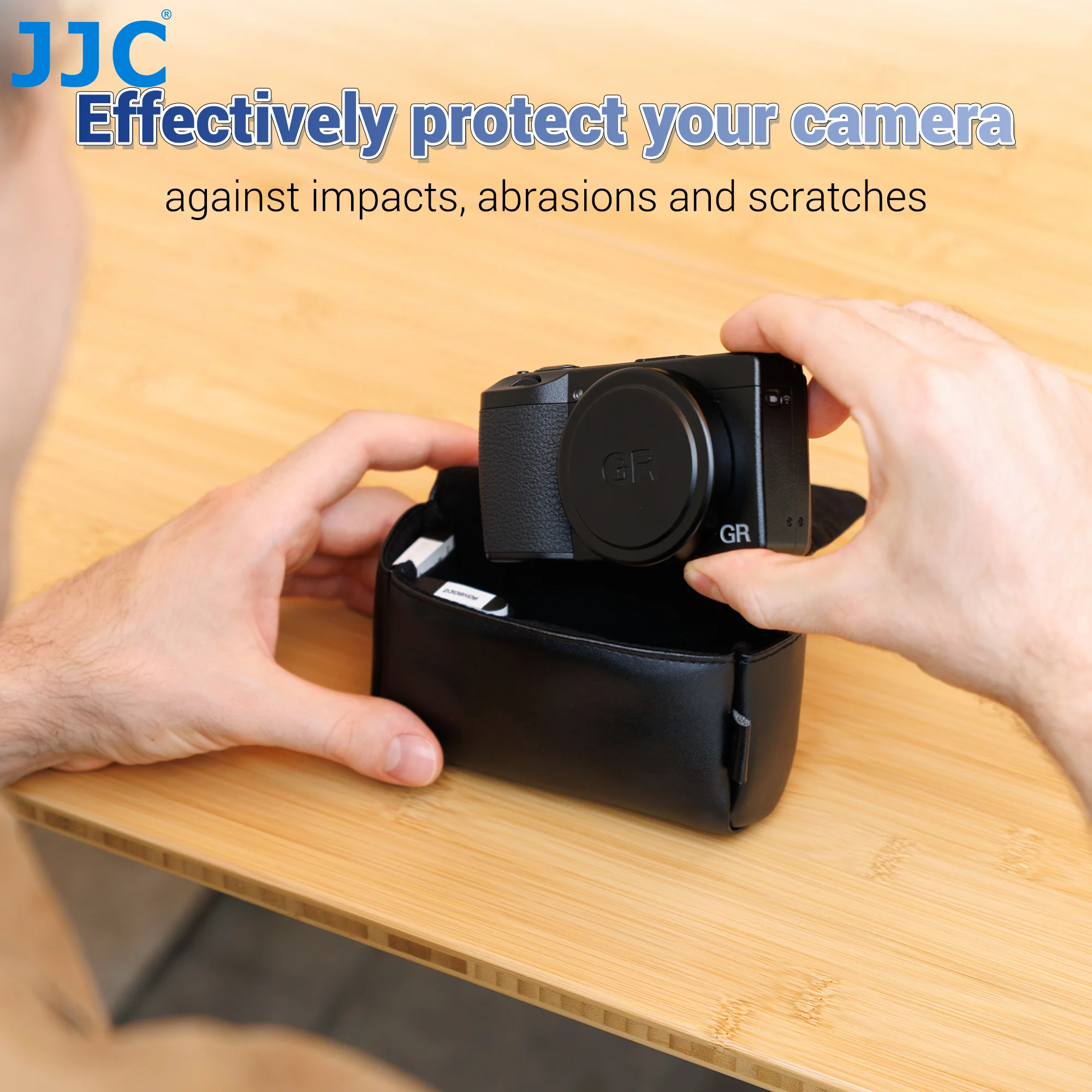 Compact Camera Bag with Enhanced Protection and Versatile Storage Options