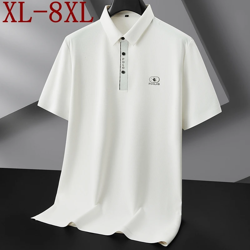 

Мужские летние свободные рубашки, размеры до 6XL