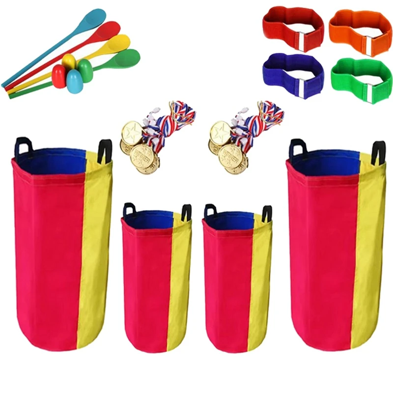 ABJX New New Potato Bag Game Potato Sack Race, Game Sack Race, 3 Leg Race Suitable For Adult Family Lawn Yard Daytime Gam