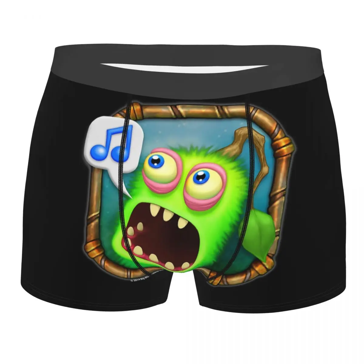 

My Singing Monsters Furcorn Icon Boxer Shorts Men 3D Print Male Soft Adventure Action Game Underwear Panties Briefs