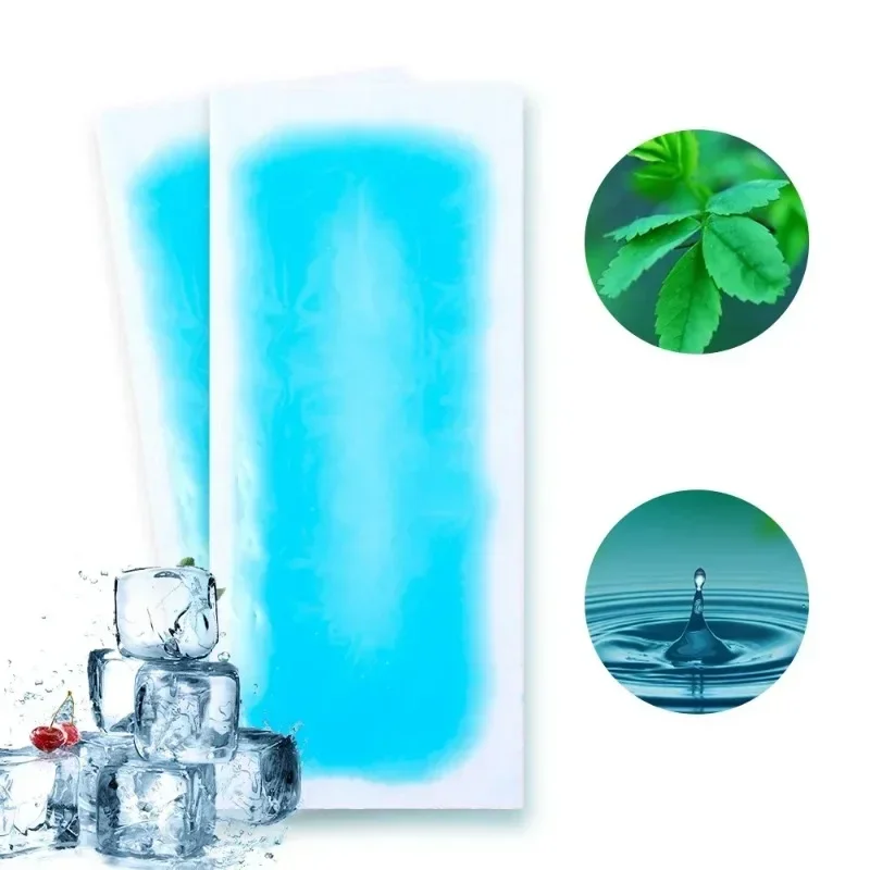 Phone Cooling Patches Multifunction Lower Temperature Ice Stickers Bady Adult Cooling Gel Patch for Fever Discomfort Pain Relief phone cooler mobile radiator mobile heat dissipation plate cell phone fan