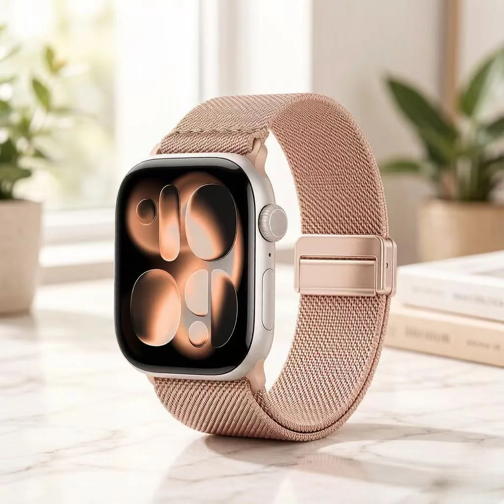 Elastic Breathable Apple Watch Band Bracelet Loop