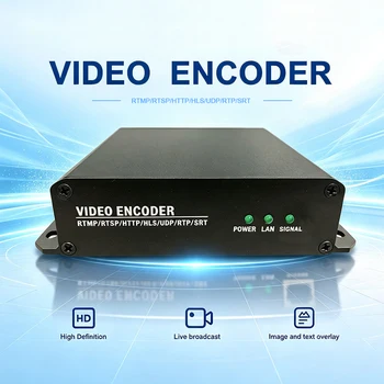 Encoder Video HD con Loop Out, HEVC H.265 H.264, Webcast, Push Streaming, Registrazione ONVIF, da HDMI a IP, Attrezzatura IPTV CATV