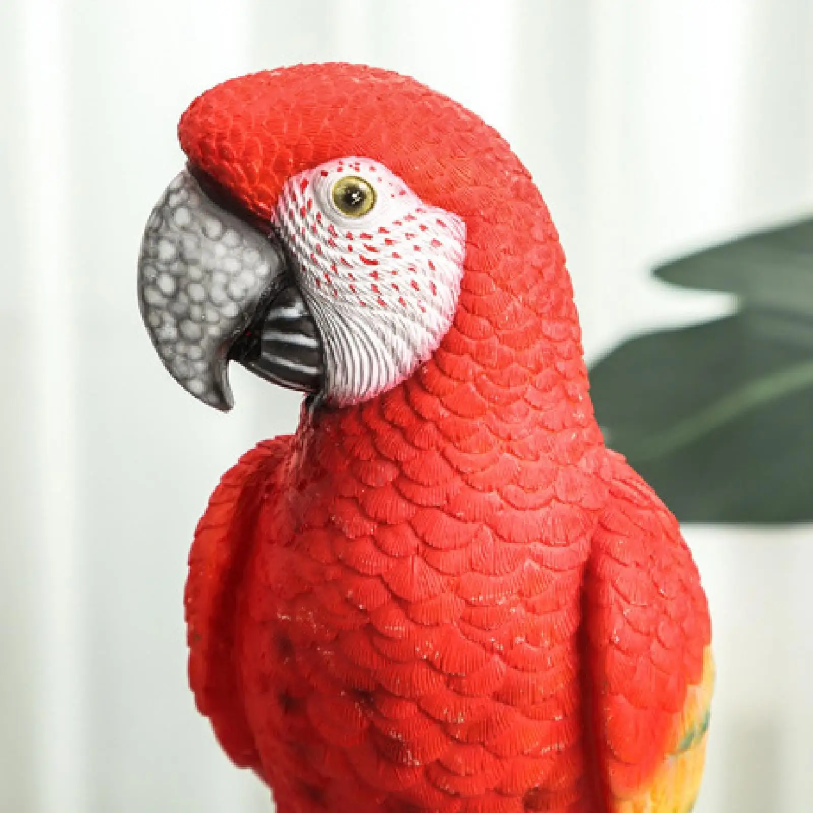 Bird Animal Figurine Garden Perching on Branch Decorative Modern Resin Parrot Statue for Pond Party Office Cabinet Bookshelf Bird Animal Figurine Garden Perching on Branch Decorative Modern Resin Parrot Statue for Pond Party Office Cabinet Bookshelf
