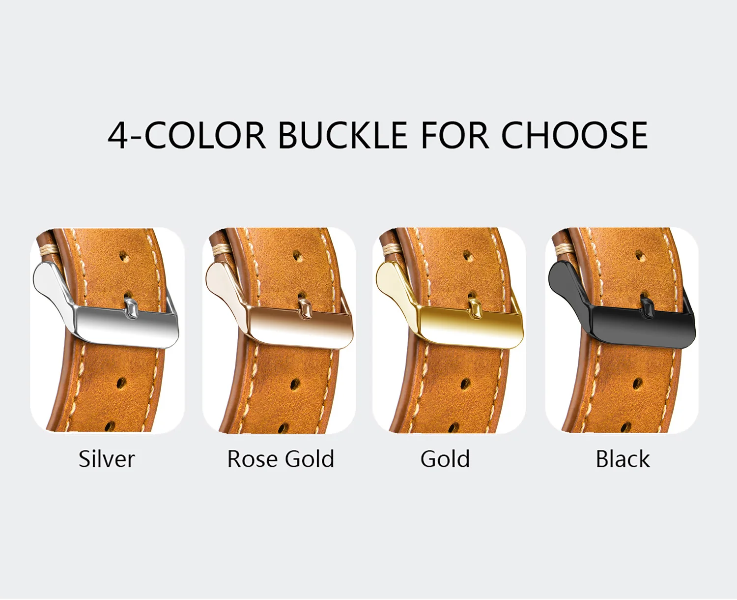 Premium Waxed Vintage Genuine Leather Watch Strap - Quick Release, Top Grain, Multiple Sizes Available