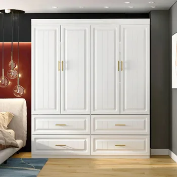 Wardrobe Closet Dresser with Shelves 1