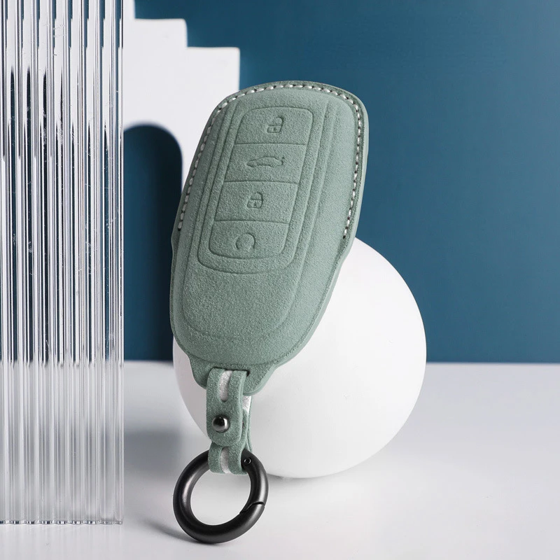 

Подходит для Chery ARRIZO8 ARRIZO5 Plus 5GT, модный замшевый автомобильный брелок с дистанционным управлением, чехол, несколько цветов на выбор