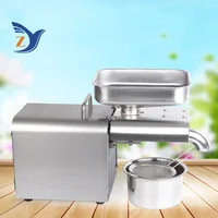 Oil Pressers Machine Kitchen Seeds Sunflower Sesame Coconut Peanut Vegetable Bean Hot Cold Home Commercial Extraction Maker 2
