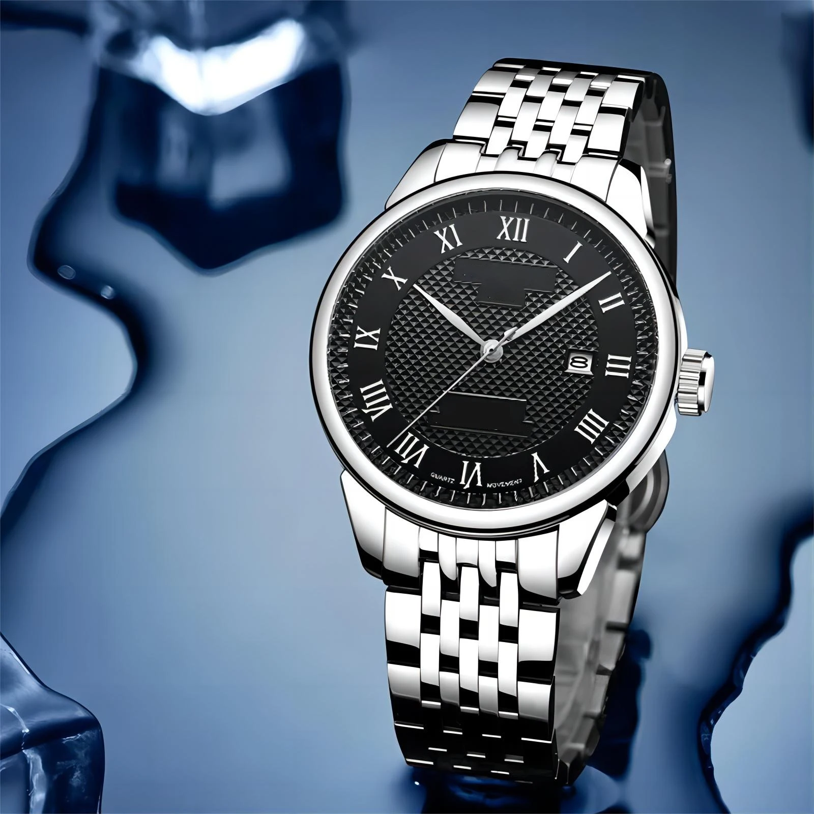 Luxury Men's Quartz Watches for Man Quartz Wristwatches Male Stainless Steel Brand Waterproof Design Men Watches Mechanical