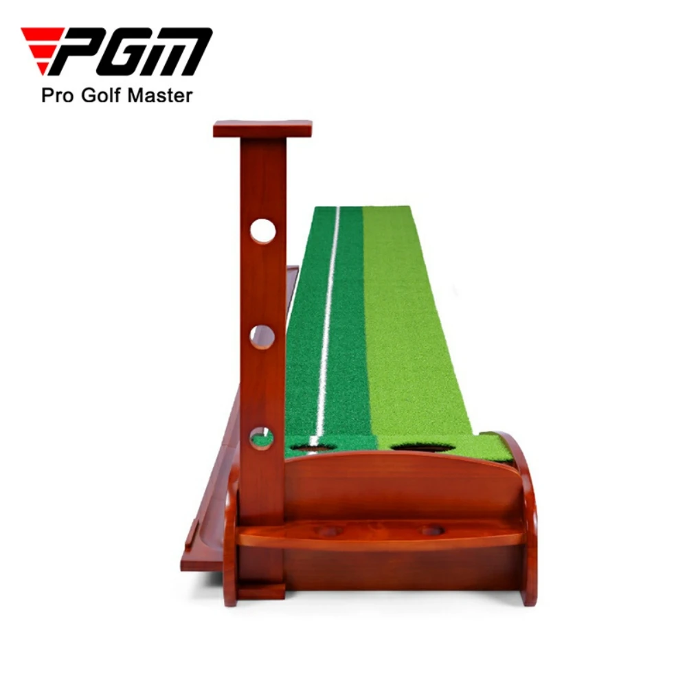 

Golf Putting Indoor Trainer Solid Wood Putter Exercise Golf Practice Putting Equipment with Automatic Ball Return System（3M/3.5M